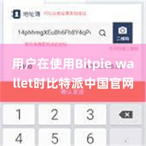 用户在使用Bitpie wallet时比特派中国官网